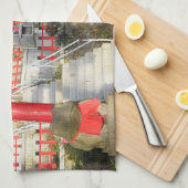 Suehiro Ogami Shrine (Fortune Frog Shrine) Theedoek (Quarter Fold)