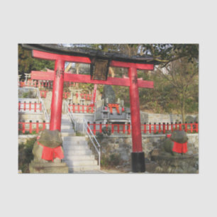 Suehiro Ogami Shrine (Fortune Frog Shrine) Tissuepapier