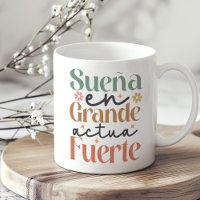 "Sueña en Grande Actúa Fuerte" Boho Inspirerend