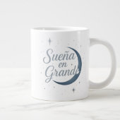 Sueña en Grande ✨ | Silver Moon Design Grote Koffiekop (Rechts)