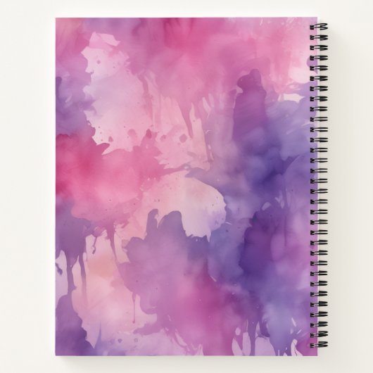 Sueño de Lavanda Notitieboek (Achterkant)