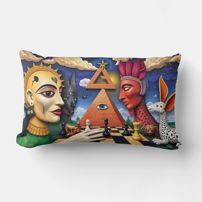 sueño en 3D Kussen (Voorkant)