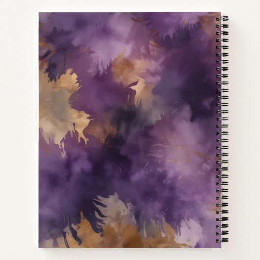 Sueños de Lavanda Notitieboek (Achterkant)