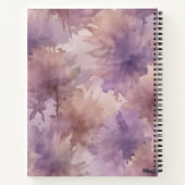 Sueños Púrpuras Notitieboek (Achterkant)