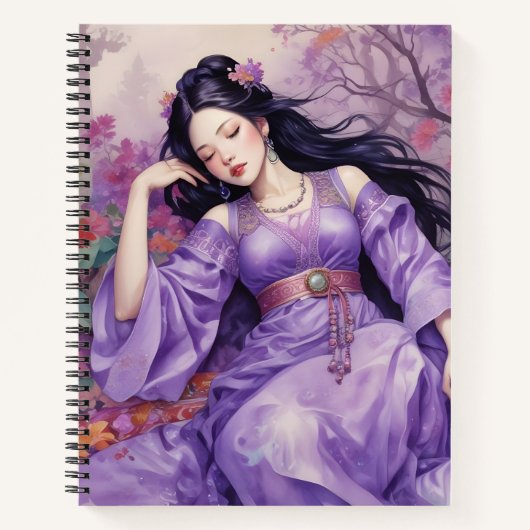 Sueños Púrpuras Notitieboek (Voorkant)