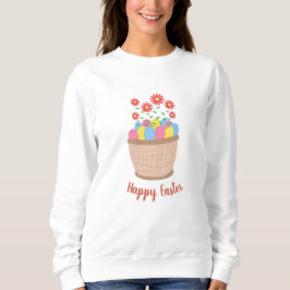 suéter feminino de páscoa (Happy Easter) Trui