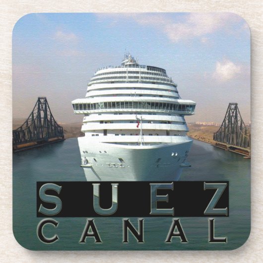 Suez Canal Onderzetter (Voorkant)