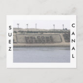 Suez Canal Postcard Briefkaart (Voorkant)