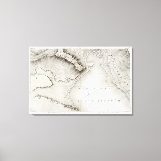 Suez, Egypte Canvas Afdruk (Voorkant)
