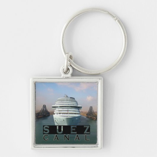 Suez kanaal sleutelhanger (Voorkant)