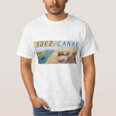 Suezkanaal oud en nieuw t-shirt (Voorkant)