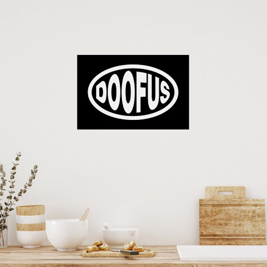 SUFFEL POSTER (Keuken)