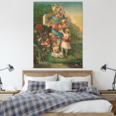 Suffer little children to come unto me  canvas afdruk (Insitu (Slaapkamer))