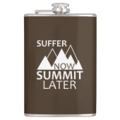 Suffer Now Summit later Heupfles (Voorkant)