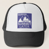Suffer Now Summit later Trucker Pet (Voorkant)
