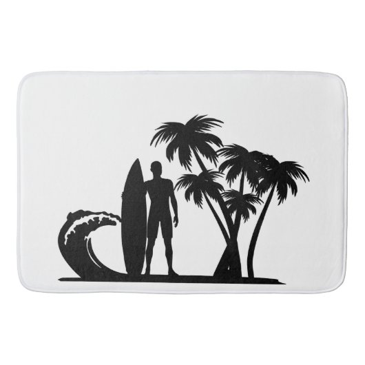 ‘Suffer’ - Palm Trees ‘Amazing’ Art badhanddoek Se Badmat (Voorkant)