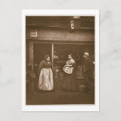 Sufferers uit de overstroming, uit 'Street Life in Briefkaart (Voorkant)