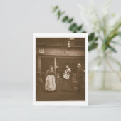 Sufferers uit de overstroming, uit 'Street Life in Briefkaart (Staand voorkant)