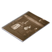 Sufferers uit de overstroming, uit 'Street Life in Notitieboek (Linkerzijde)