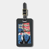 "Sufferin' Succotash" SYLVESTER™ achter het venste Bagagelabel (Voorkant verticaal)