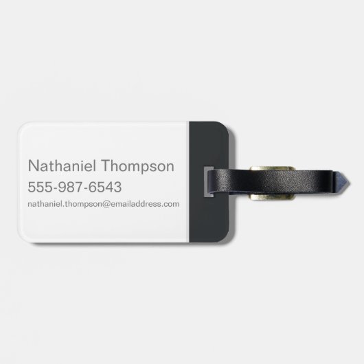 "Sufferin' Succotash" SYLVESTER™ achter het venste Bagagelabel (Achterkant horizontaal)