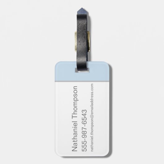 Sufferin' Succotash SYLVESTER™ Cut-Out Bagagelabel (Achterkant verticaal)