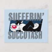 Sufferin' Succotash SYLVESTER™ Cut-Out Briefkaart (Voorkant)