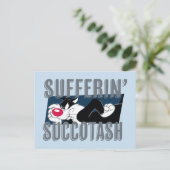 Sufferin' Succotash SYLVESTER™ Cut-Out Briefkaart (Staand voorkant)