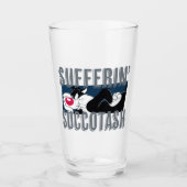 Sufferin' Succotash SYLVESTER™ Cut-Out Glas (Voorkant)