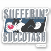 Sufferin' Succotash SYLVESTER™ Cut-Out Sticker (Voorkant)