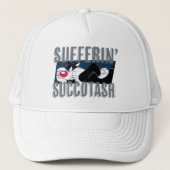 Sufferin' Succotash SYLVESTER™ Cut-Out Trucker Pet (Voorkant)