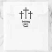 Suffering Saves Souls Sticker (Tas)