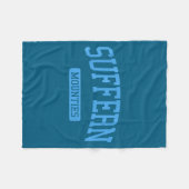 Suffern middelbare school hs suffern ny universite fleece deken (Voorkant (Horizontaal))