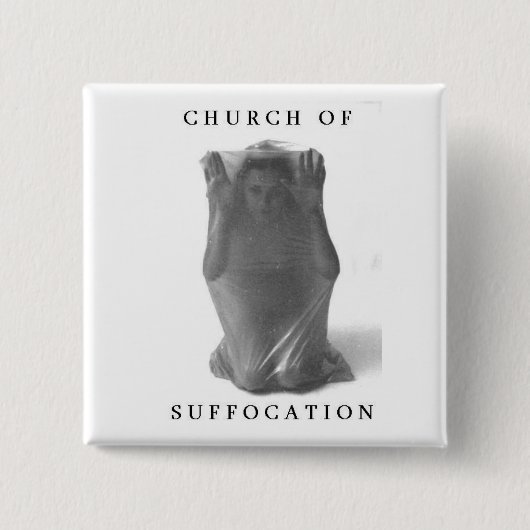 Suffocation Square Button (Voorkant)