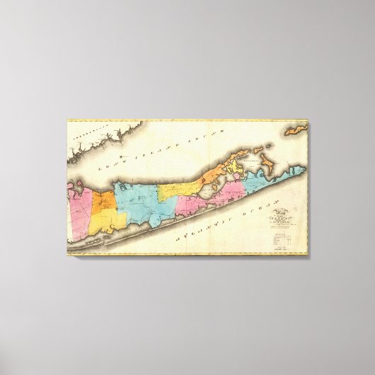 Suffolk County Canvas Afdruk (Voorkant)