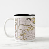 Suffolk en de situatie in Ipswich Tweekleurige Koffiemok (Links)