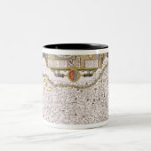 Suffolk en de situatie in Ipswich Tweekleurige Koffiemok (Center)