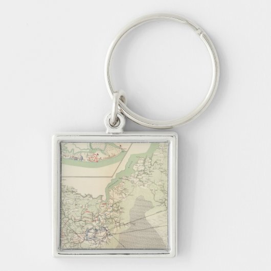 Suffolk en omgeving sleutelhanger (Voorkant)