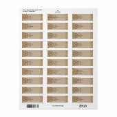 Suffolk Hexafoil (Daisy Wheel) Heksenmarkering Etiket (Full Sheet)