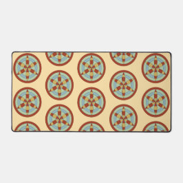 Suffolk Hexafoil (Daisy Wheel) Witch Mark Bureaumat