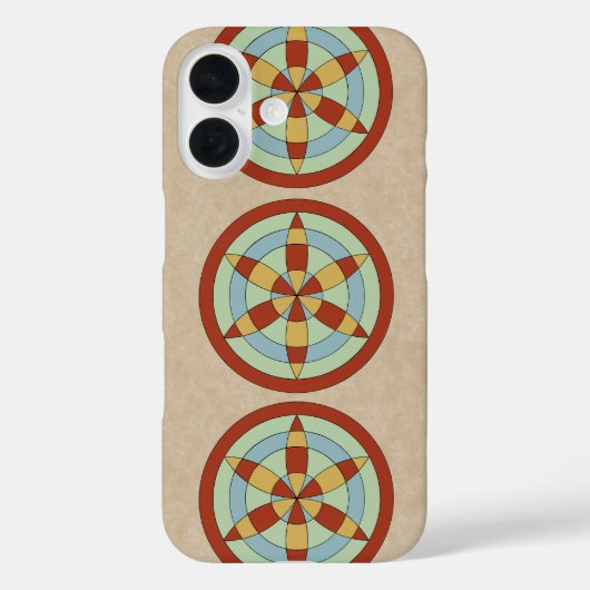 Suffolk Hexafoil (Daisy Wheel) Witch Mark Case-Mate iPhone Case (Achterkant)