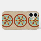 Suffolk Hexafoil (Daisy Wheel) Witch Mark Case-Mate iPhone Case (Achterkant (horizontaal))