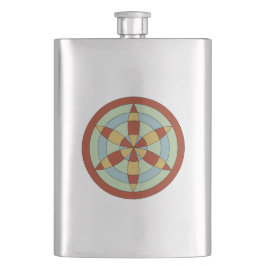 Suffolk Hexafoil (Daisy Wheel) Witch Mark Flacon