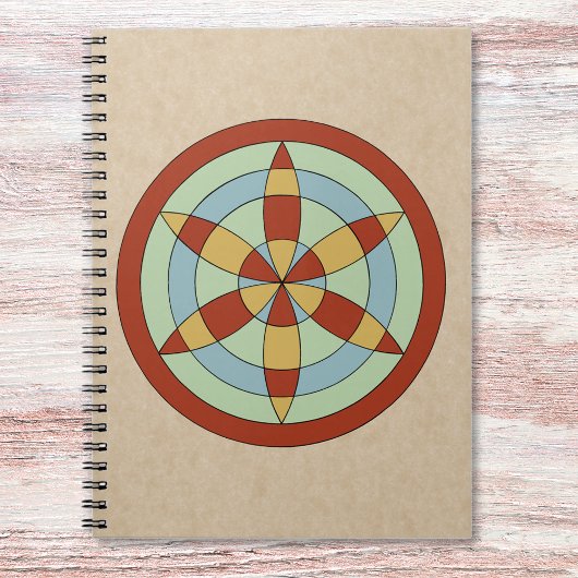 Suffolk Hexafoil (Daisy Wheel) Witch Mark Notitieboek