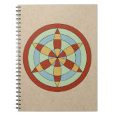 Suffolk Hexafoil (Daisy Wheel) Witch Mark Notitieboek (Voorkant)