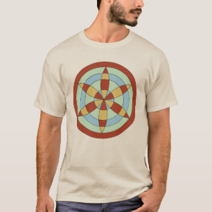 Suffolk Hexafoil (Daisy Wheel) Witch Mark T-shirt