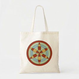Suffolk Hexafoil (Daisy Wheel) Witch Mark Tote Bag