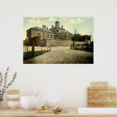 Suffolk Jail Boston Massachusetts 1915  Poster (Keuken)