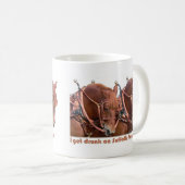 Suffolk Punch Draft Horse Koffiemok (Voorkant rechts)