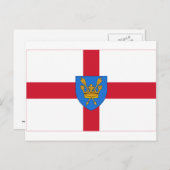 Suffolk St Edmund's proposal Flag Briefkaart (Voorkant / Achterkant)